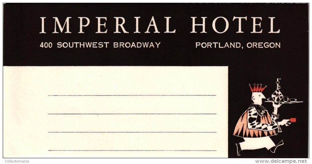 24 HOTEL Labels USA OREGON Portland Timberline PENNSYLVANIA Philadelphia Reading Pittsburgh Harrisburg Allentown Lancast