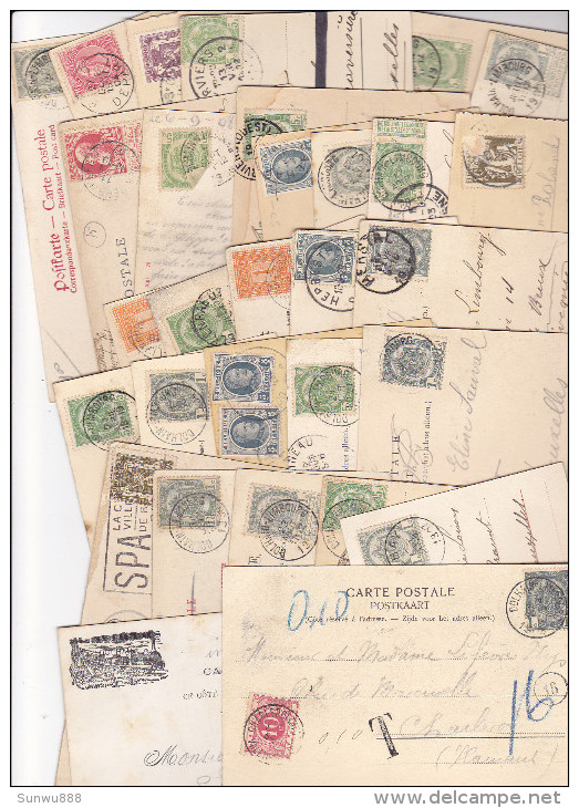 Barrage de la Gileppe - Lot de 95 cartes (précurseur, animée, carte-photo, Trenkler, timbre taxe, Desaix, DTC,....)