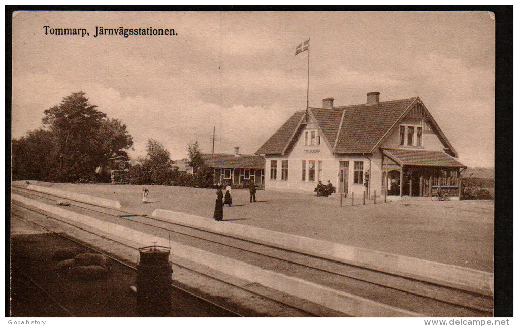 DB5411 - SWEDEN - TOMMARP - JÄRNVÄGSSTATIONEN - RAILWAYSTATION - Schweden