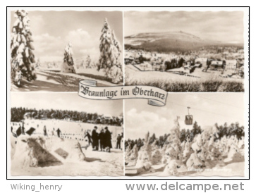 Braunlage - S/w Mehrbildkarte 31 - Braunlage