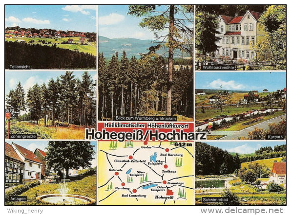 Braunlage Hohegeiß - Mehrbildkarte 1 - Braunlage