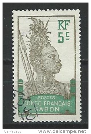 Gabon Yv. 36, Mi 36 - Oblitérés