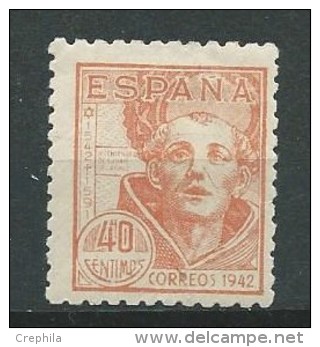 Espagne - 1942 - Y&T 713 - Neuf * - Unused Stamps