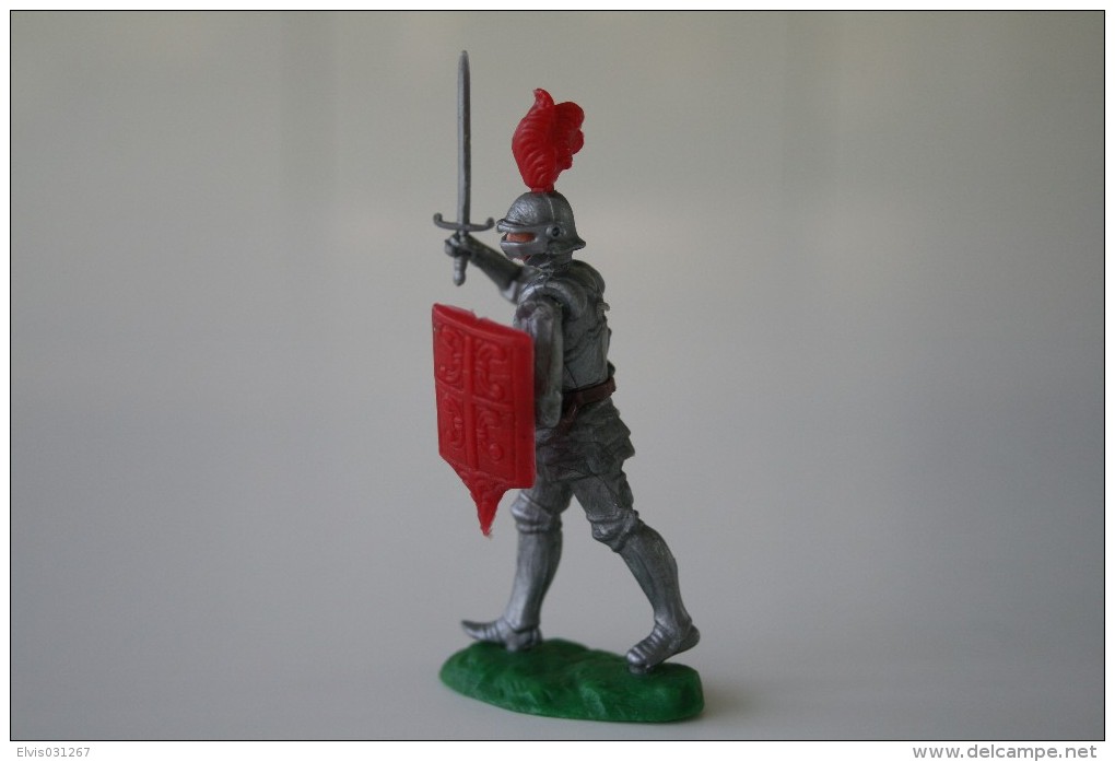 Elastolin, Swoppet, Knight, Vintage Toy Soldier - Figurines