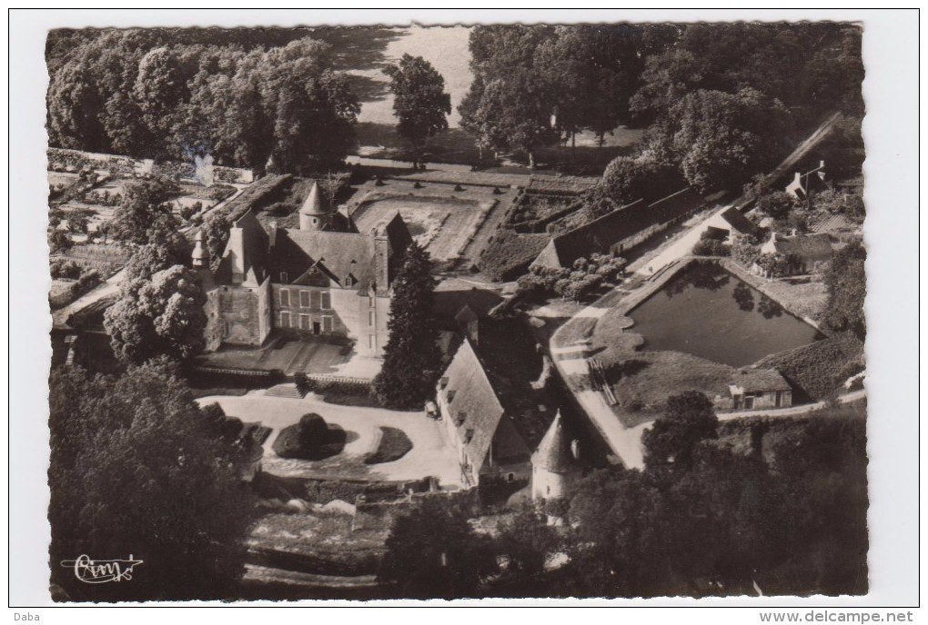 Semur-en-Vallon. Chateau De Semur. Vue Aérienne. - Other & Unclassified