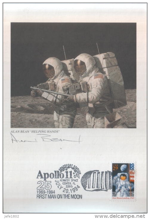 Apollo 11 / Skylab II - Alan Bean "Helping Hands" - Noord-Amerika