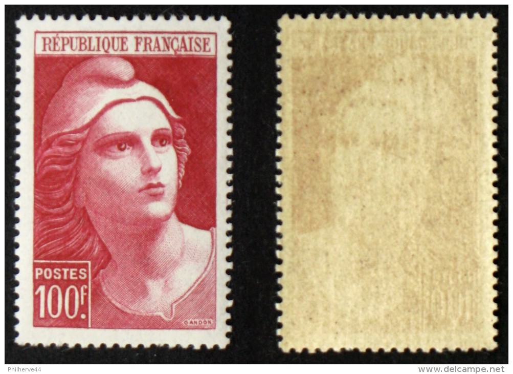 N° 733 GANDON Neuf N** Cote 16,5€ - 1945-54 Marianne Of Gandon