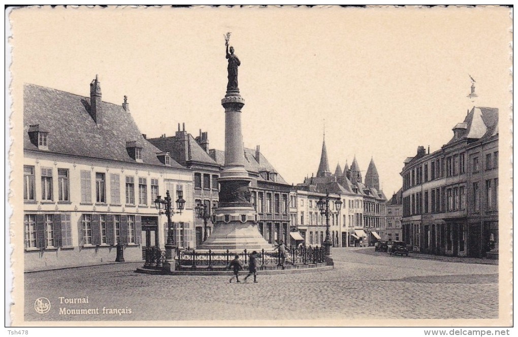 C P S M---BELGIQUE---TOURNAI---monument Français---voir 2 Scans - Tournai