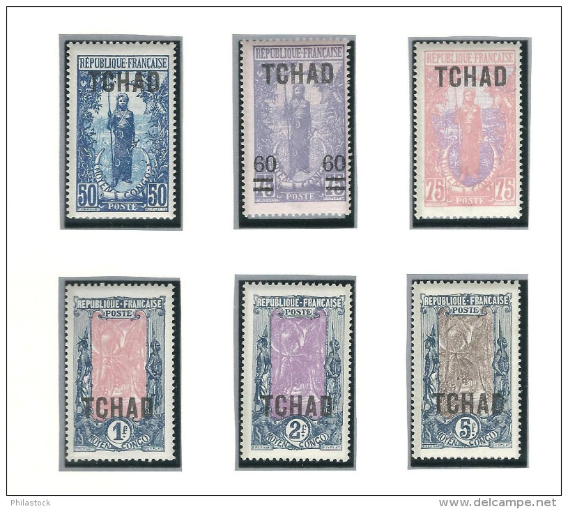 TCHAD N° 1 à 18 * - Unused Stamps