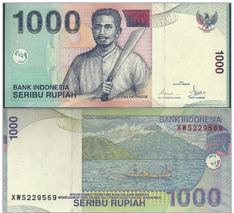 Indonesia Pick 141# 1000 Rupiah UNC - Indonésie