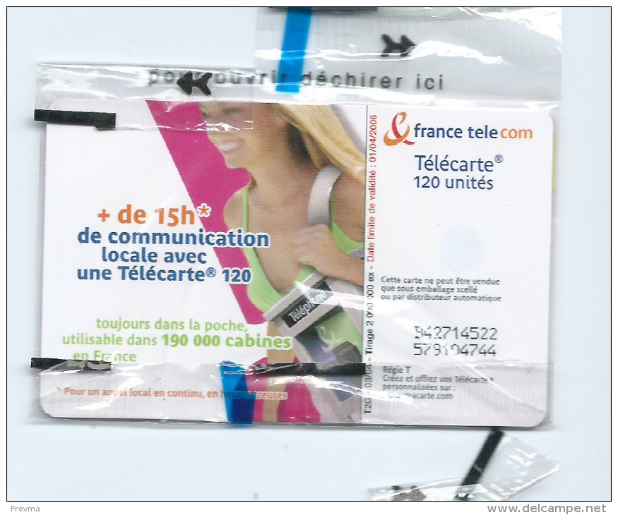 Telecarte Cabine 03/04 - 2004