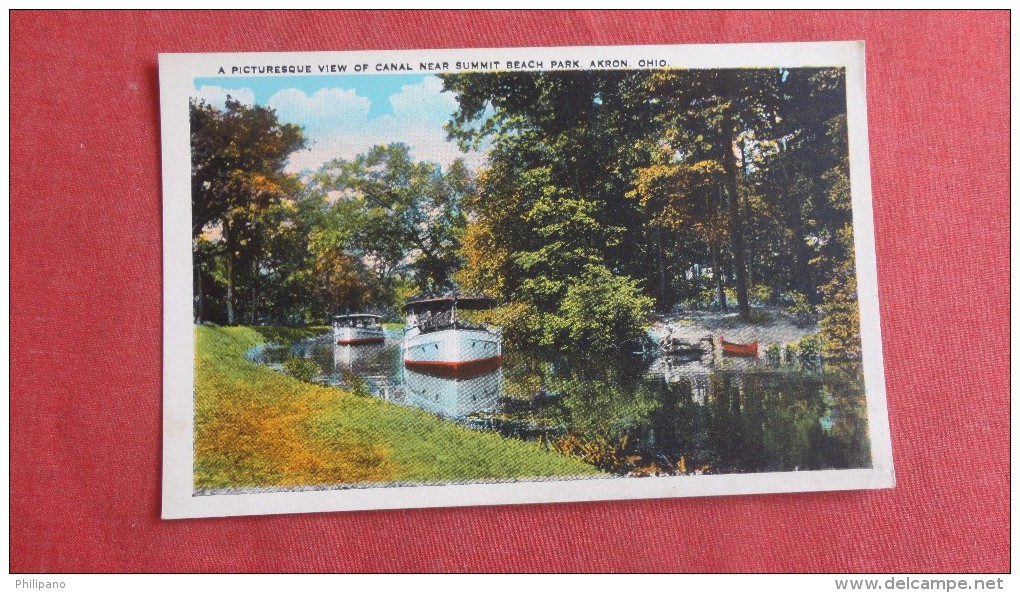 Canal Near Summit Beach Park  Ohio> Akron ====   Ref 2018 - Akron