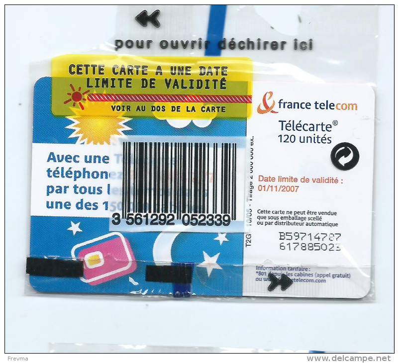 Telecarte Cabine 10/05 - 2005