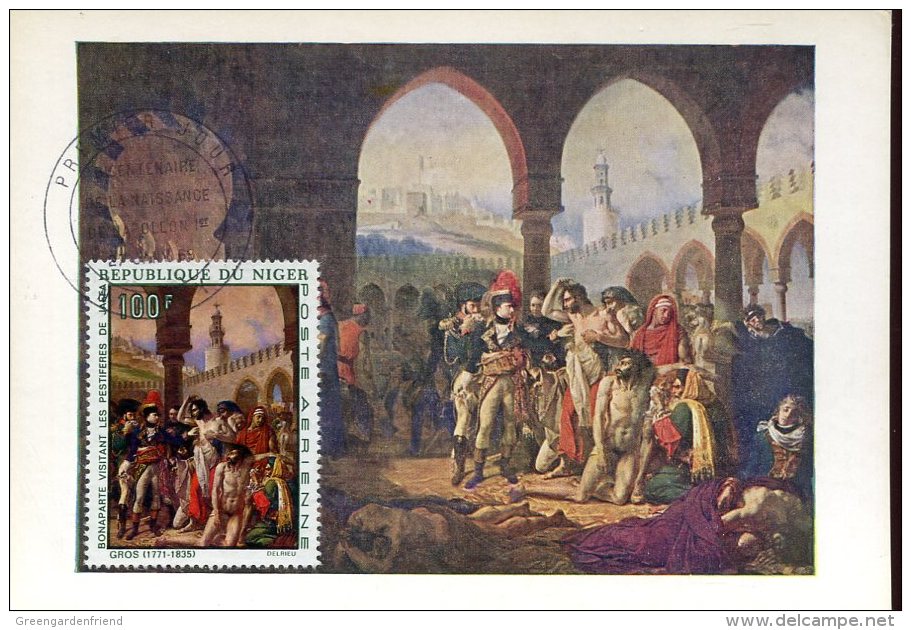 00658 Niger Maximum,  1969,  Painting Of A.j. Gros,  Napoleon - Napoleon