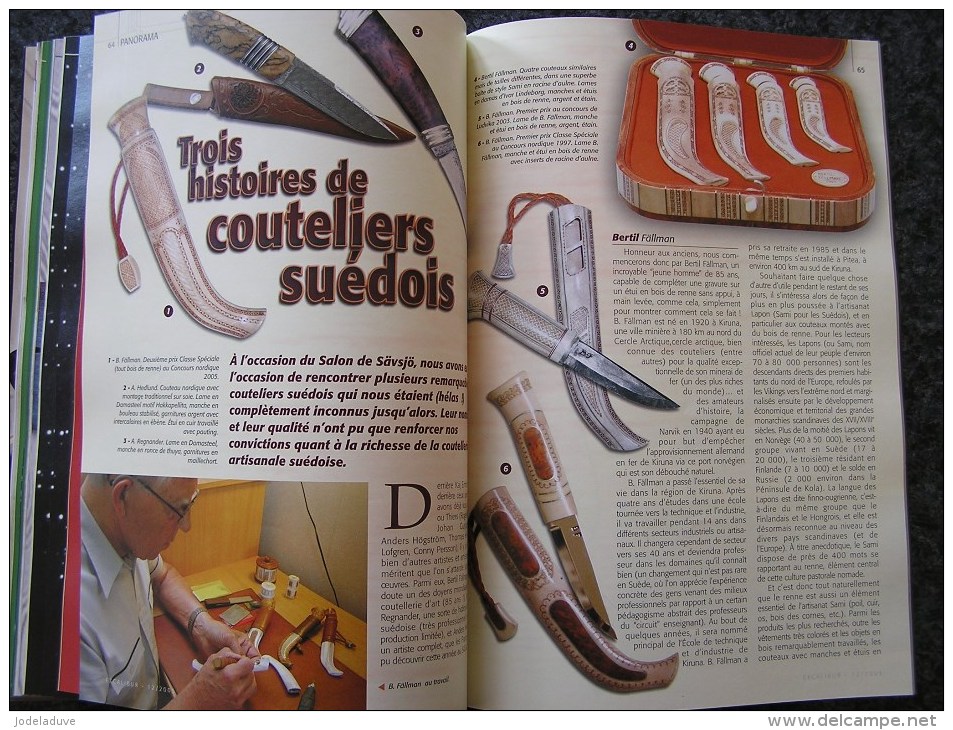 EXCALIBUR Revue N° 39 Couteaux Italien Trench Knife Système Coutellerie Coutelier Canif Poignard Dague Arme Baïonette