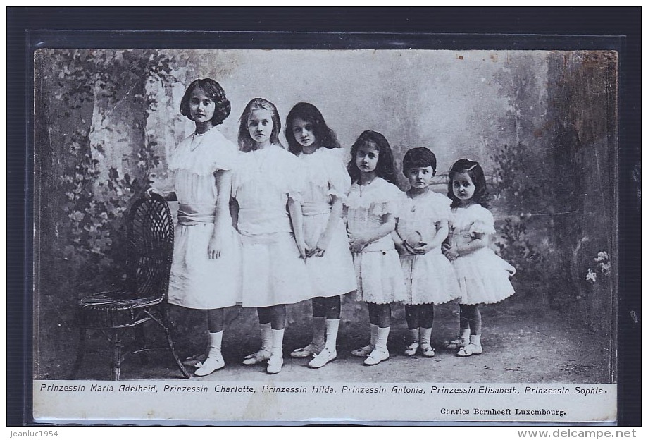 BELGIQUE PRINCESSES MARIA ADELHEID - Famille Grand-Ducale