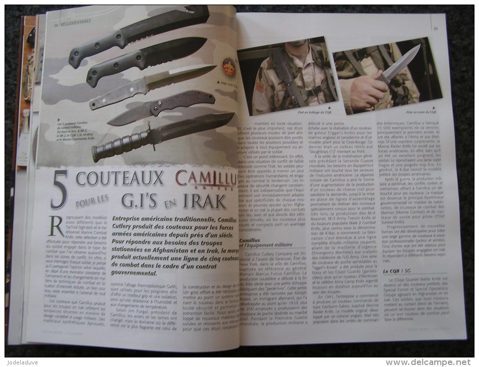 EXCALIBUR Revue N° 43 Couteaux Histoire Coutellerie Vosges Coutelier Serpettes Canif Poignard Baïonette