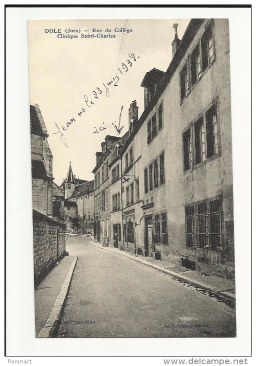 Dole( Jura) Rue Du Collège , Ancienne Clinique Saint-Charles   Dép 39 - Dole