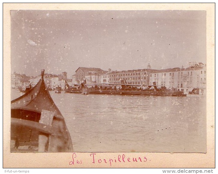 ITALIE - VENISE - 17 Photos de 1903 - RARISSIME !!!!!