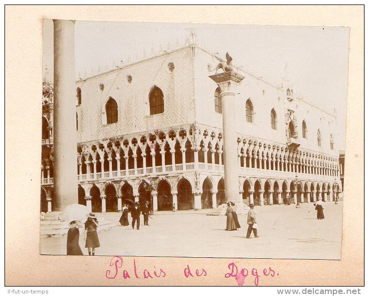 ITALIE - VENISE - 17 Photos de 1903 - RARISSIME !!!!!