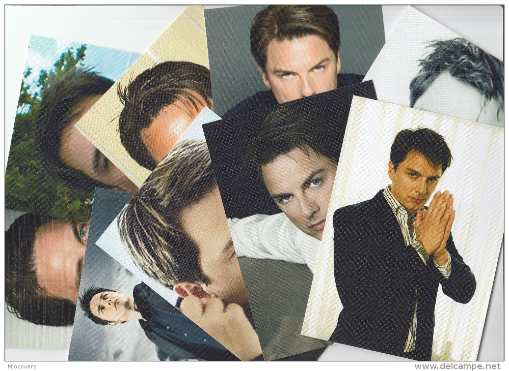 9 Different POSTCARDS Of JOHN BARROWMAN Postcard,  Television Movie Cinema Film Music Theatre - Actors