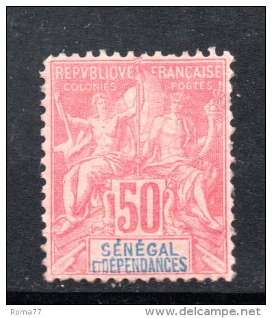 GF1108 - SENEGAL 1892 , Yvert N. 18  +  Mint - Oblitérés