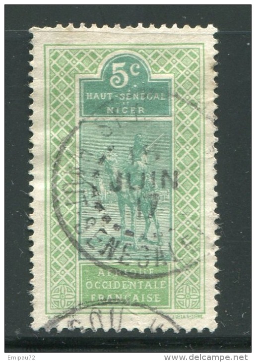 HAUT SENEGAL ET NIGER- Y&T N°21- Oblitéré - Used Stamps