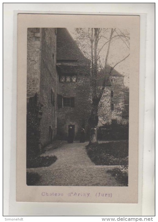 39 - Carte Photo - Chateau D'ARLAY - Autres & Non Classés