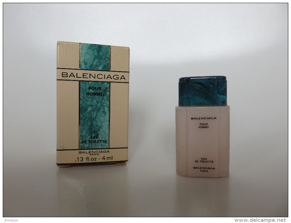 Balenciaga Pour Homme - Miniaturen Flesjes Heer (met Doos)