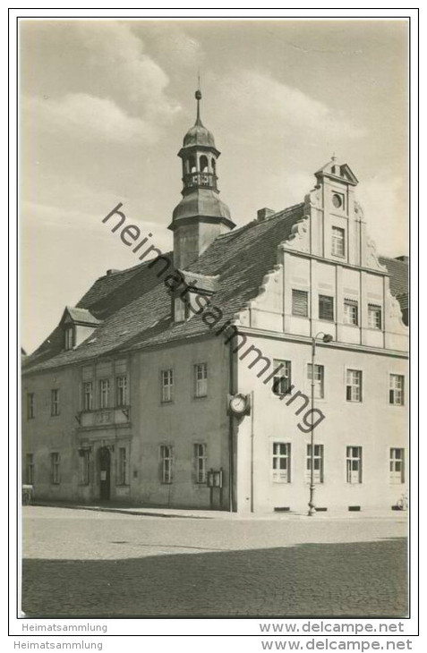 Belzig - Rathaus - Foto-AK - Belzig