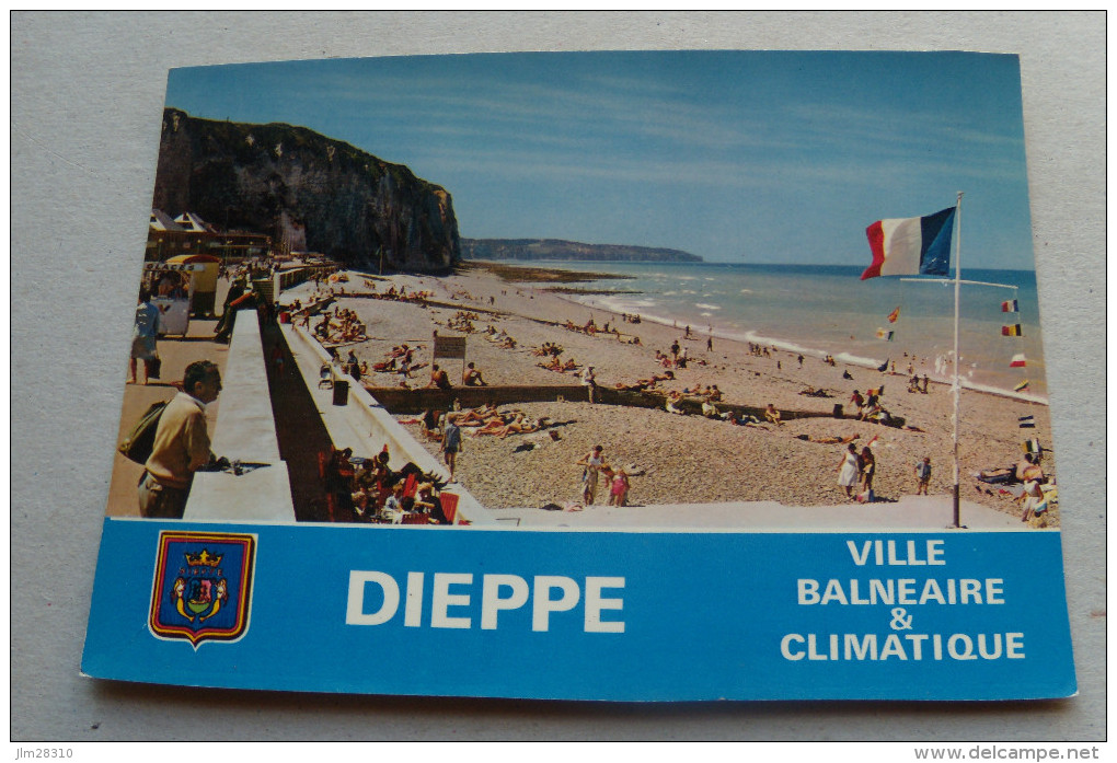 76 / Seine Maritime - Dieppe - La Plage Vers Le Bas Fort Blanc - Dieppe