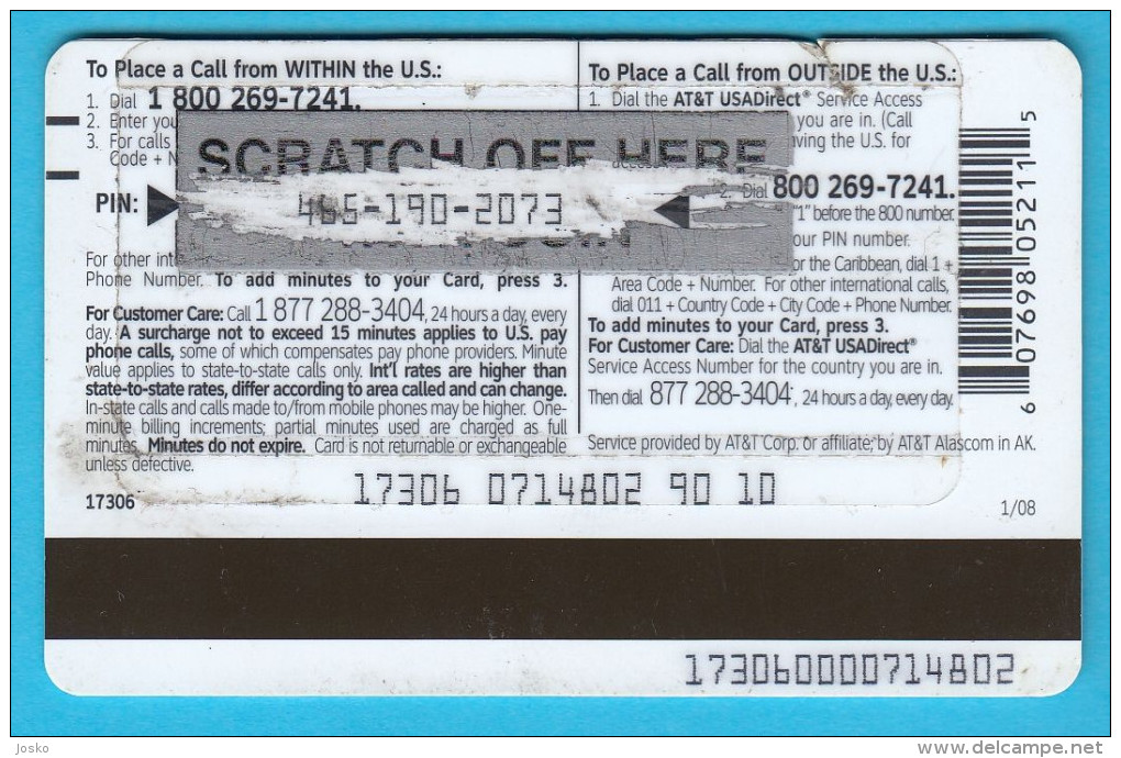 TANK & WARPLANE  ( AT&T Global Prepaid Card ) * Military Thematics * See Scan For Condition - AT&T