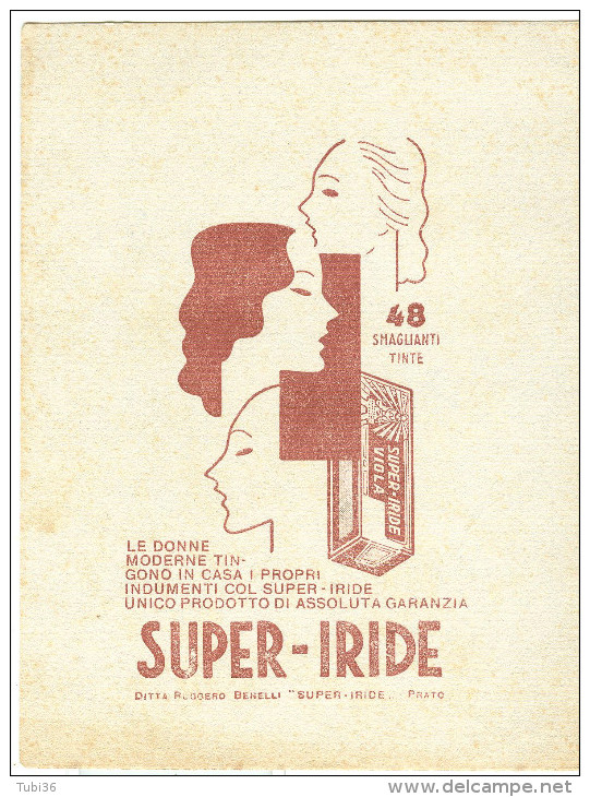 SUPER - IRIDE, PRATO, FOGLO ASSORBENTE - Vestiario & Tessile