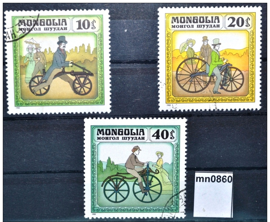 Historische Fahrräder, Fahrrad, Mongolei 1982 (mn0860) - Mongolie