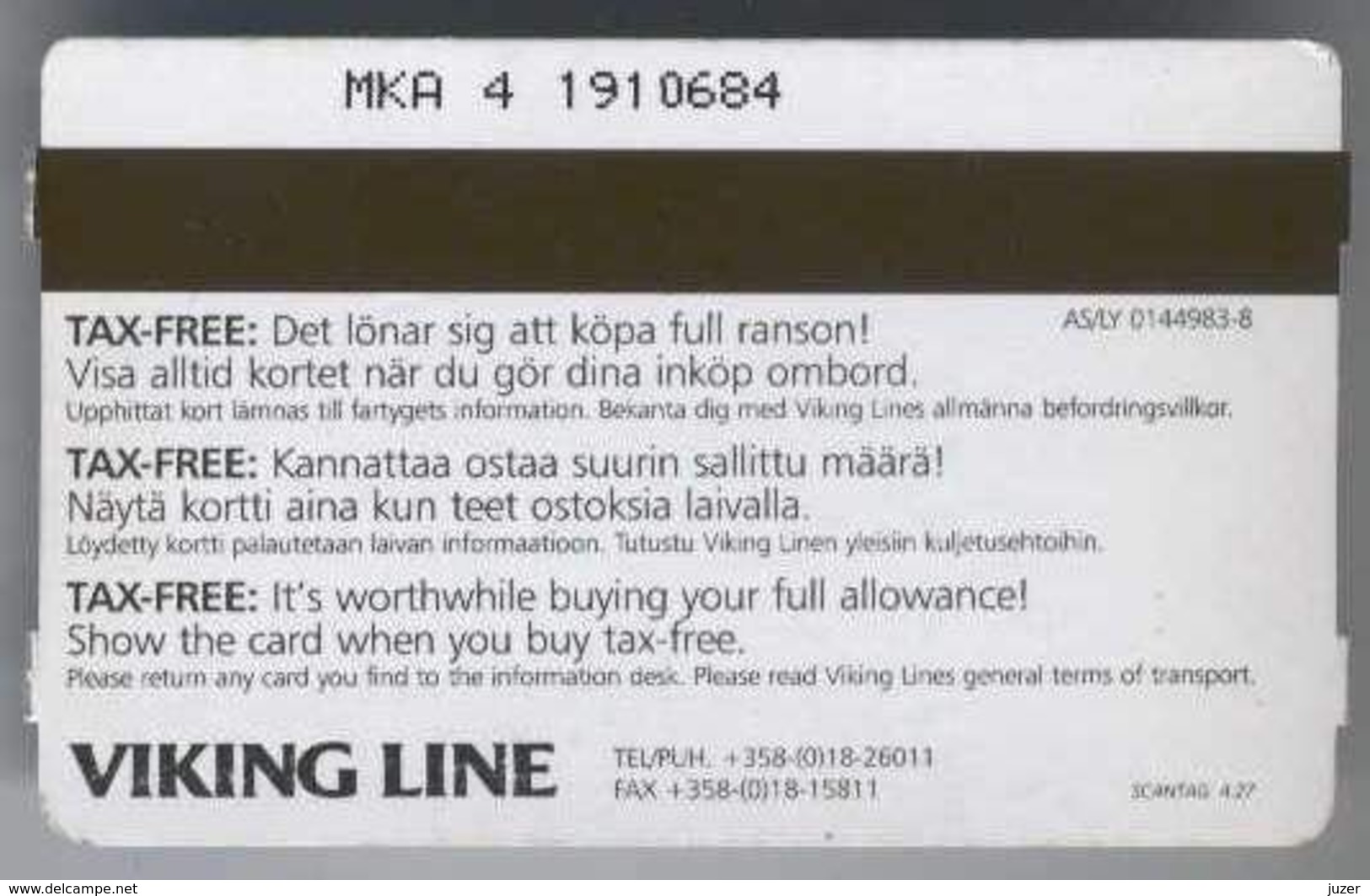 Finland: Sea Ferry Ticket Tallinn - Helsinki - Europe