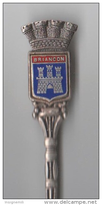 PETITE CUILLERE BLASON VILLE DE BRIANCON  11 Gr - Cuillers