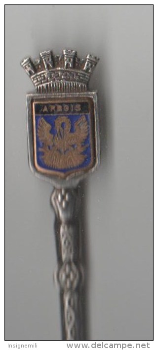 PETITE CUILLERE BLASON VILLE ARBOIS   14 Gr - Gravé JM - Cucharas