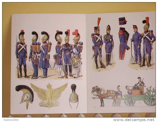 SAPEUR DU GENIE DE LA GARDE 1811 1815 UNIFORME ARMEMENT EQUIPEMENT PAR ROUSSELOT EMPIRE POMPE TAMBOUR CASQUE CAPOTE - Uniform