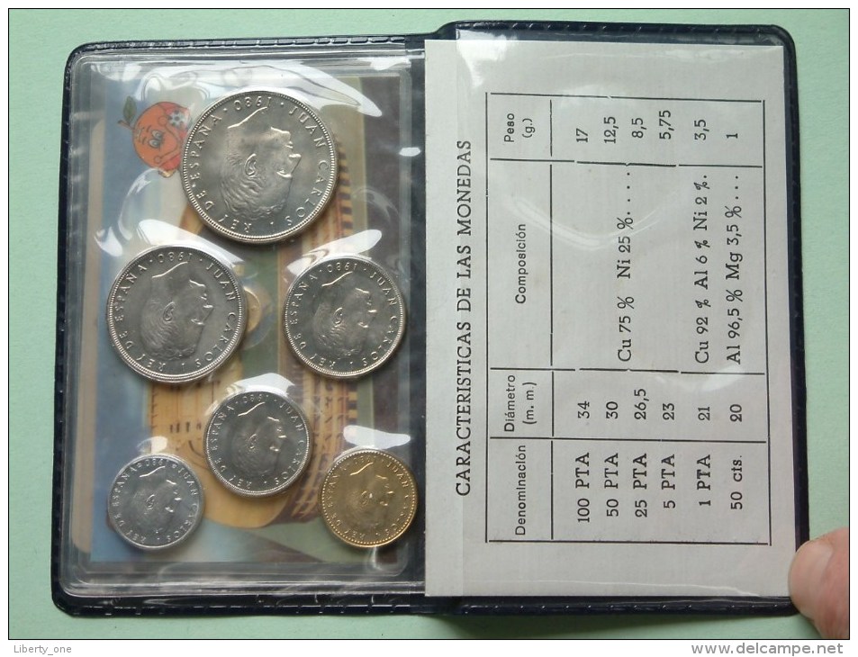 MUNDIAL ´82 - FOOTBAL 1982 Set With Goldplated Small Coin ( For Grade, Please See Photo ) ! - Sets Sin Usar &  Sets De Prueba