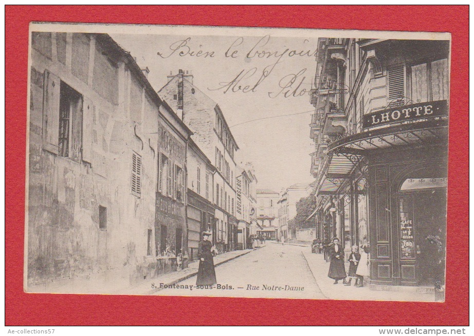 Fontenay Sous Bois --  Rue Notre Dame - Fontenay Sous Bois