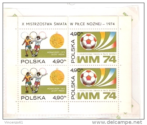 POLSKA POLAND POLONIA   FIFA WORLD CUP 1974 GERMANY 1974 - 1974 – Germania Ovest