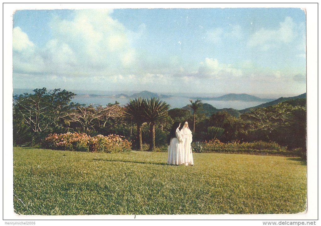 Guadeloupe - - Gourbeyre - Vue Archipel Des Saintes Depuis Du Palmiste Religieuses Soeurs 1965 - Other & Unclassified