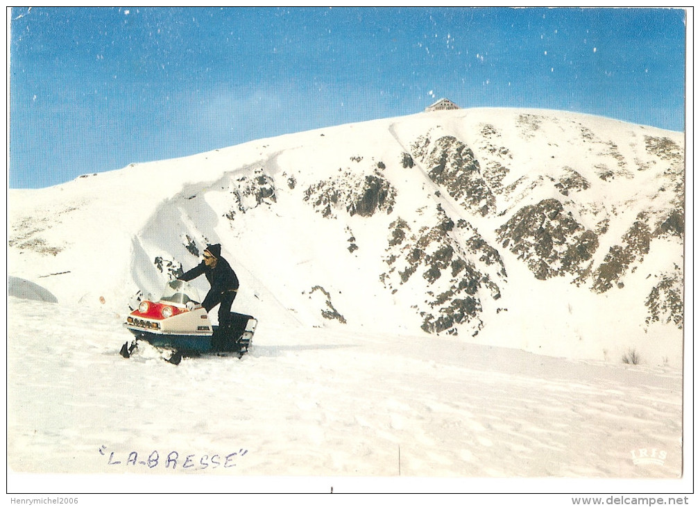Vosges - 88 - Moto Neige Ski " La Bresse " Sommet Du Hohneck 1972 - Other & Unclassified