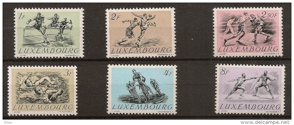 LUXEMBOURG 1952 Olympic Games MNH - Sommer 1952: Helsinki