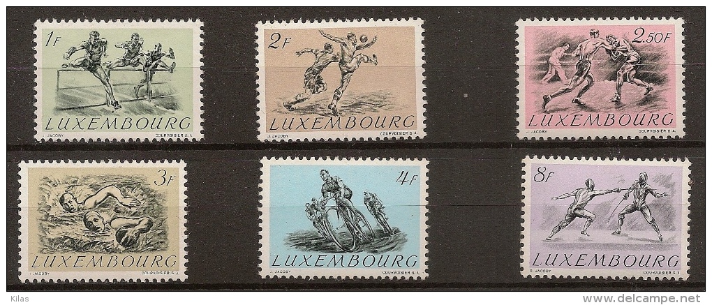 LUXEMBOURG 1952 Olympic Games MNH - Summer 1952: Helsinki