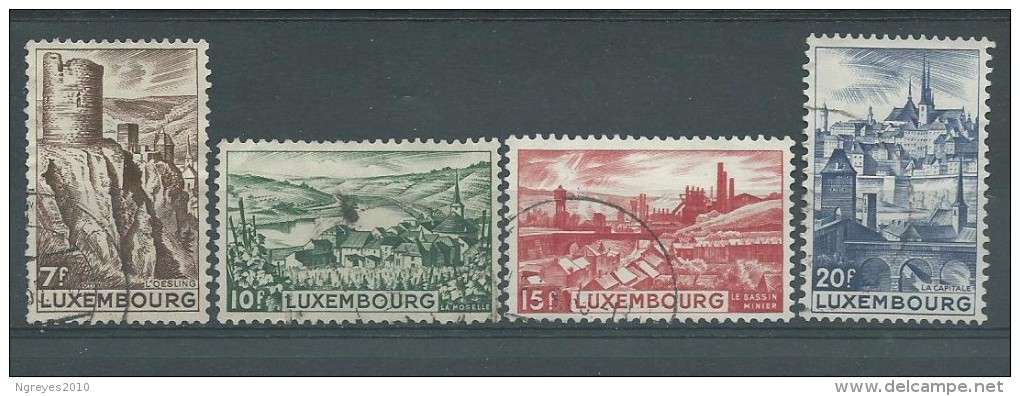 150023784  LUXEMBURGO  YVERT   Nº   406/9 - Usados