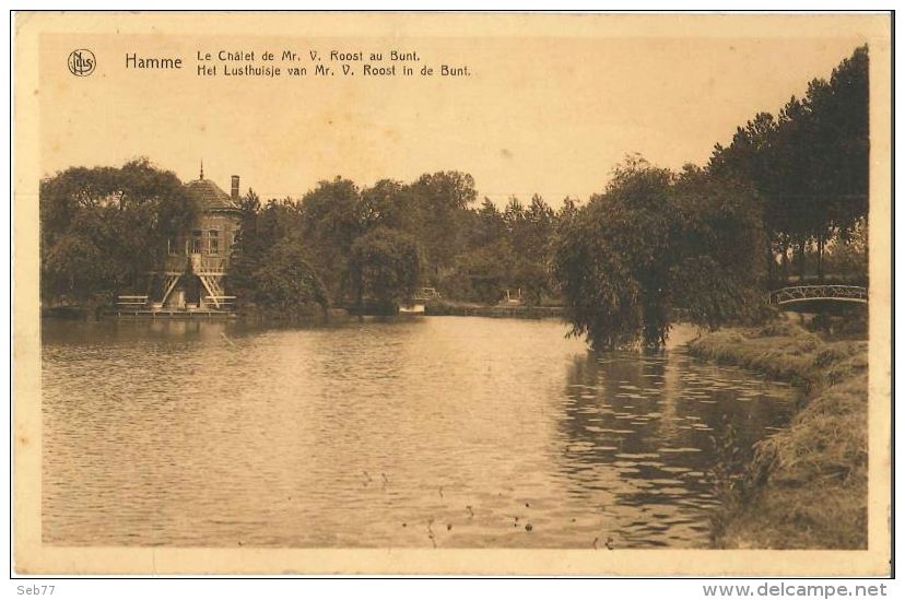 HAMME : Le Châlet De Mr. V. Roost Au Bunt - Hamme