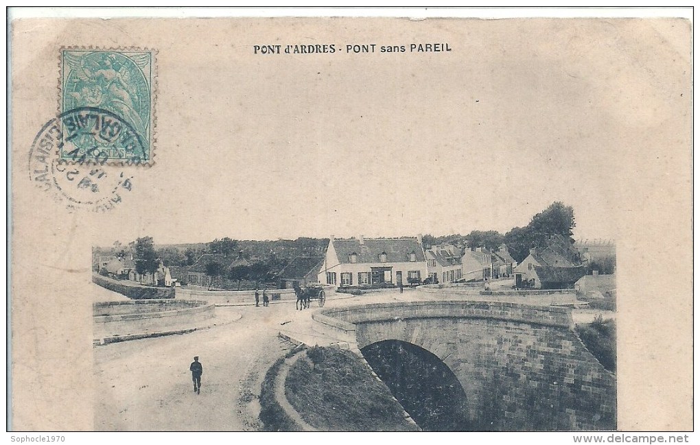 NORD PAS DE CALAIS - 62 - PAS DE CALAIS - ARDRES - Pont D'Ardres - Pont Sans Pareil - Ardres