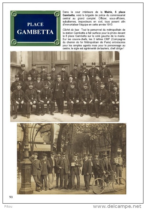 LIVRE "PARIS XXe INTIME A TRAVERS LA CARTE PHOTO" - 400 CLICHES SUR BELLEVILLE CHARONNE ET MENILMONTANT - Arrondissement: 20