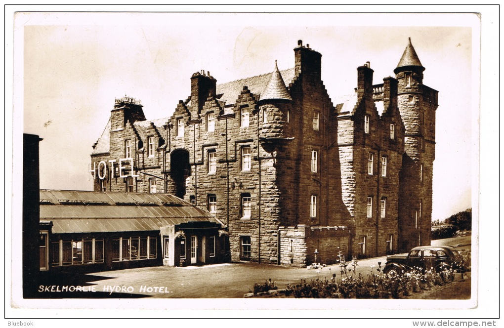 RB 1058 -  Real Photo Postcard - Skelmorlie Hydro Hotel - Ayrshire Scotland - Ayrshire